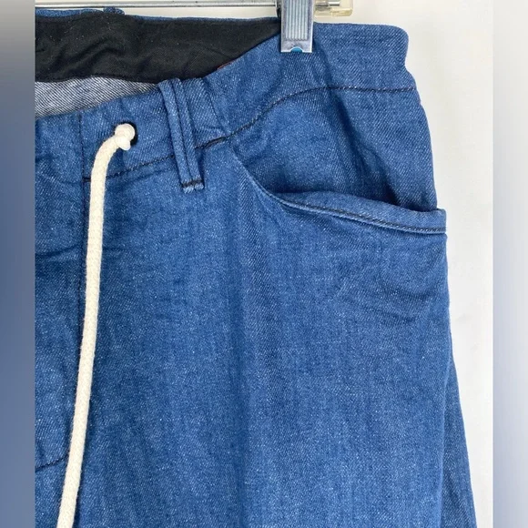 Matias Thorley Lightweight Indigo Denim Pants, Sz Small